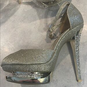 New Shiekh Glitter Platform Stilletos